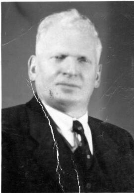 Postwirt Josef Hörghager Bürgermeister von Ebbs Portrait ca 1950