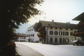 Postwirt Ankerhaus von Kirche aus ca 1975 Foto Fischer