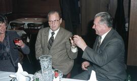 Gemeindeamtseiter Achorner Rudolf 60iger Feier  mit Bgm Franz Hörhager 1981
