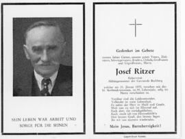 Josef Ritzer Reit 21 01 1970