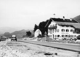 Bundesstraße Neutrassierung bei Schanz ca 1974