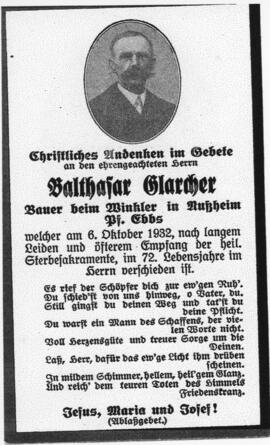 Balthasar Glarcher Winkler 06 10 1932