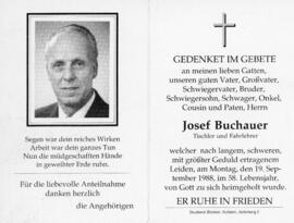 Josef Buchauer 19 09 1988