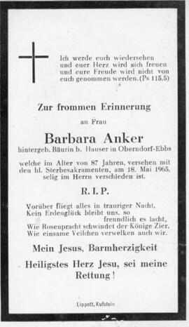 Barbara Anker Hauser 18 05 1965