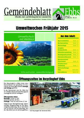 Ebbser Gemeindeblatt 134 2013 03 Umwelt
