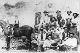 Steinbruch Mitarbeiter in der Sebi 1911
