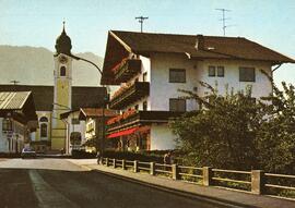 Postkarte Ebbs Dorfdurchfahrt IFA Markt Freisinger