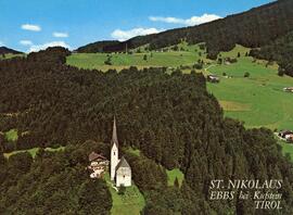 Postkarte 03 Ebbs St. Nikolaus Blick Richtung Buchberg