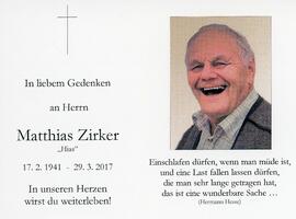 Matthias Zirker 29 03 2017