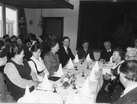 Ehrenfeier verdienter Ebbser im Oberwirtssaal 1977