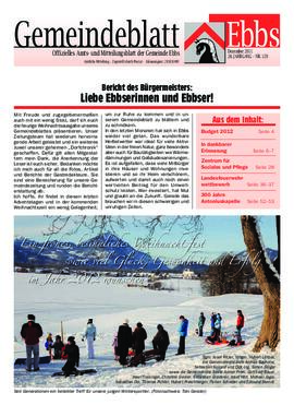 Ebbser Gemeindeblatt 129 2011 12