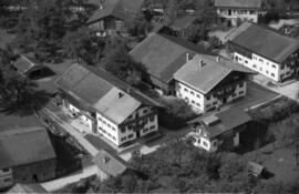 Ebbs Oberndorf obere Dorfstraße Moar Manharter Schmid Sennerei Aufnahme aus 1956