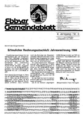 Ebbser Gemeindeblatt 006 1987 07