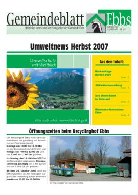 Ebbser Gemeindeblatt 112 2007 10 Umwelt