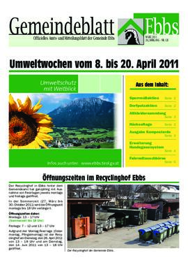 Ebbser Gemeindeblatt 126 2011 03 Umwelt