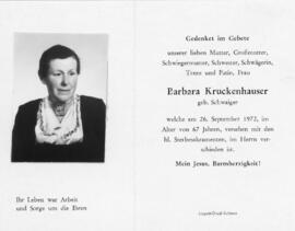 Barbara Kruckenhauser geb Schwaiger 26 09 1972