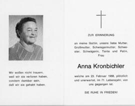 Anna Kronbichler 23 02 1988