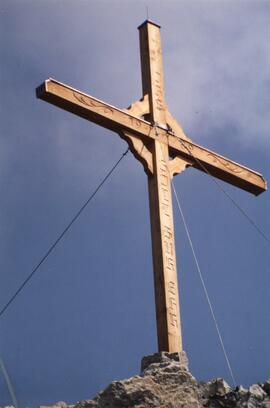 Naunspitzkreuz 1989 Gott zur Ehr