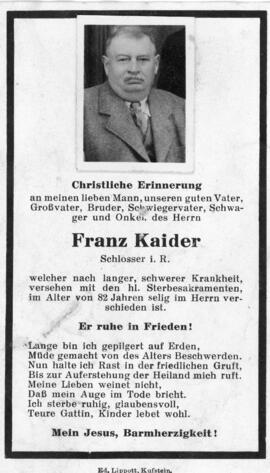 Franz Kaider