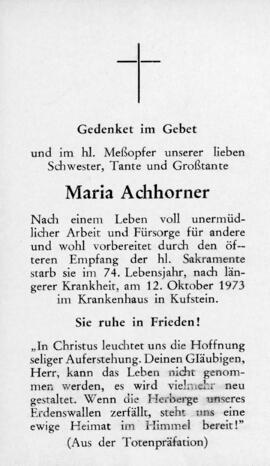 Maria Achorner 12 10 1973