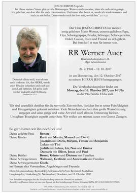 Werner Auer 12 10 2017