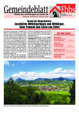 Ebbser Gemeindeblatt 154 2018 06