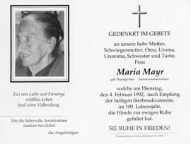 Maria Mayr 109