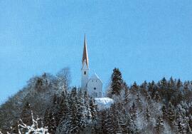 Postkarte Ebbs St Nikolaus Winter 1993