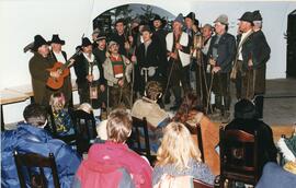 Sängerrunde Ebbs Anklöpfeln auf der Festung Kufstein 1996