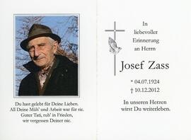 Josef Zass 10 12 2012
