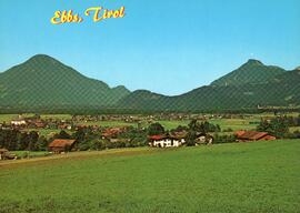 Postkarte  4 Ebbs Blick von Feldberg nach Bayern ca. 1980