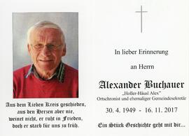 Alexander Buchauer Hollerhäusl Alex 16 11 2017