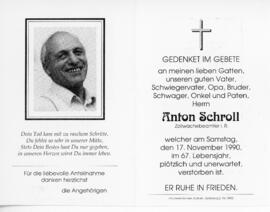 Anton Schroll 17 11 1990