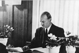 Daxer Karl Oberlehrer und Standesbeamter Pfandl Hochzeit 1948