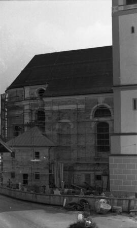 Pfarrkirche Ebbs Außenrenovierung 1982 005