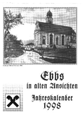 1998 Kalender Ebbs alte Fotos von Georg Anker