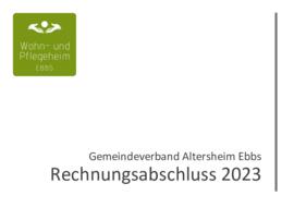 2023 Jahresrechnung Altersheim Ebbs
