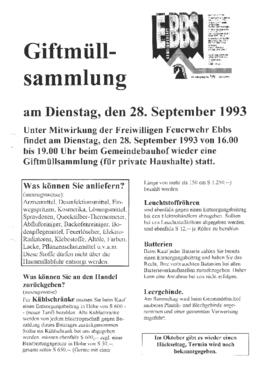 Ebbser Gemeindeblatt 44 1993 09