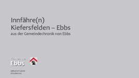 Innfähre Ebbs -Kiefersfelden Vortrag Sebastian Geisler 24.10.2023 Schanz
