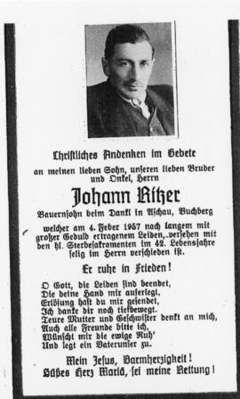Johann Ritzer Dankl 04 02 1957