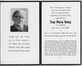 Maria König 14 11 1965
