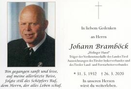 Bramböck Johann 26 03 2020