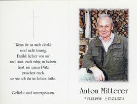 Anton Mitterer 17 04 2016