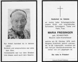 Maria Freisinger Krumer 089
