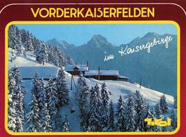 Postkarte Ebbs Vorderkaiserfelden Winter