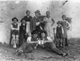 Familie Großpoint und Kleinpoint um 1910