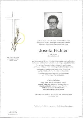 Josefa Pichler geb Huber 02 06 1999