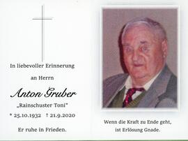 Anton Gruber Rainschuster 21 09 2020