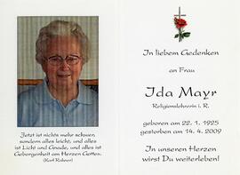 Ida Mayr 14 04 2009