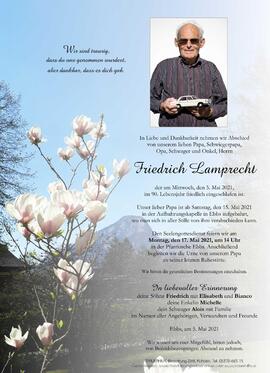 Friedrich Lamprecht 05 05 2021
